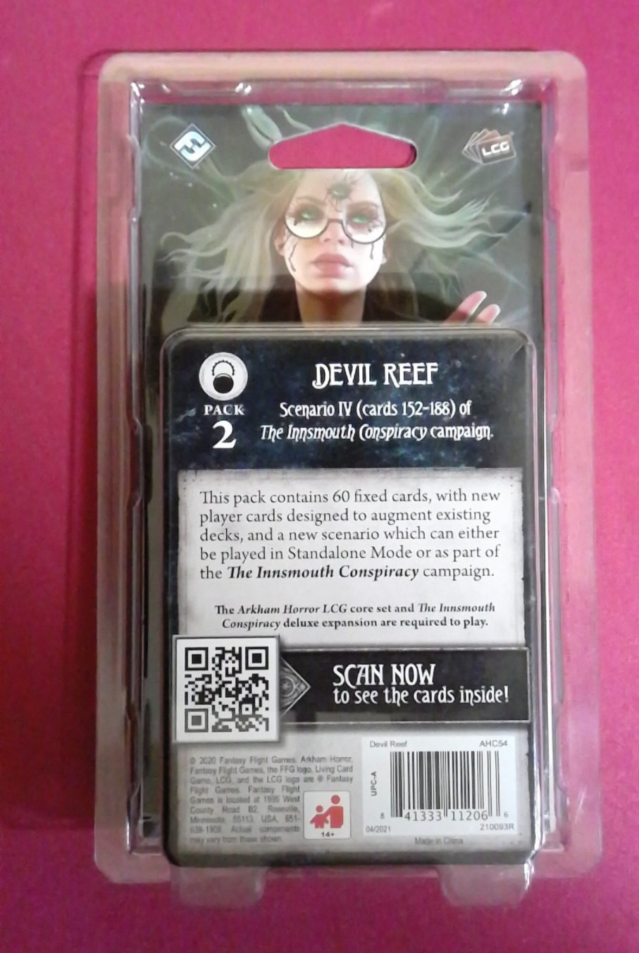 Arkham Horror Devil Reef Mythos Pack New, Sealed