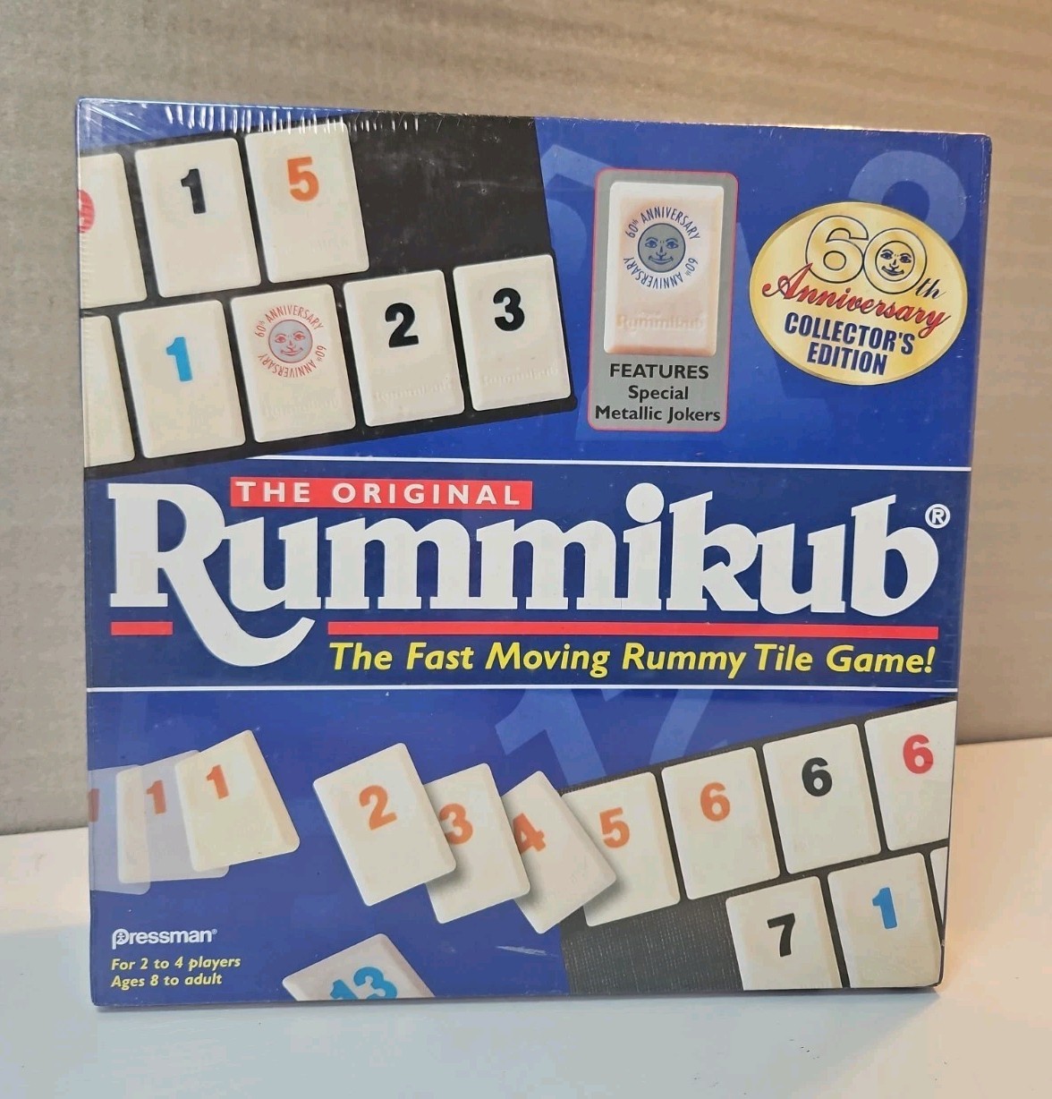 1997 The Original Rummikub 60th Anniversary Collector’s Edition Game by Pressman
