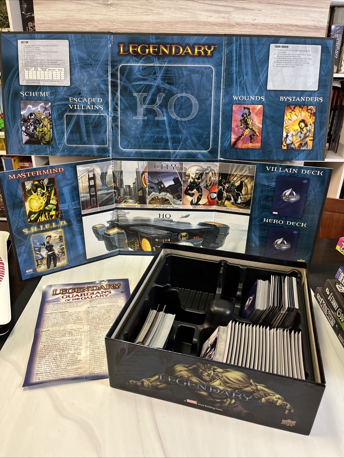 Marvel Legendary 2012 Deck Building Card Game From Upper Deck