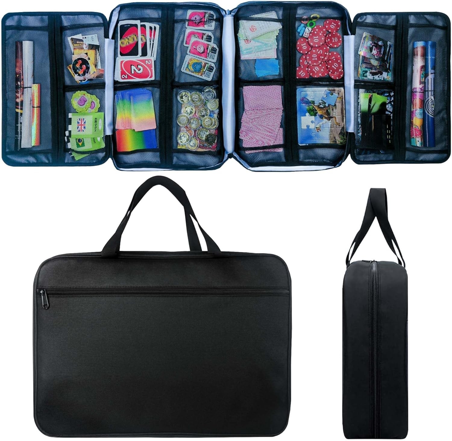 Board Game Storage Bag – Spacious & Secure Organizer//
