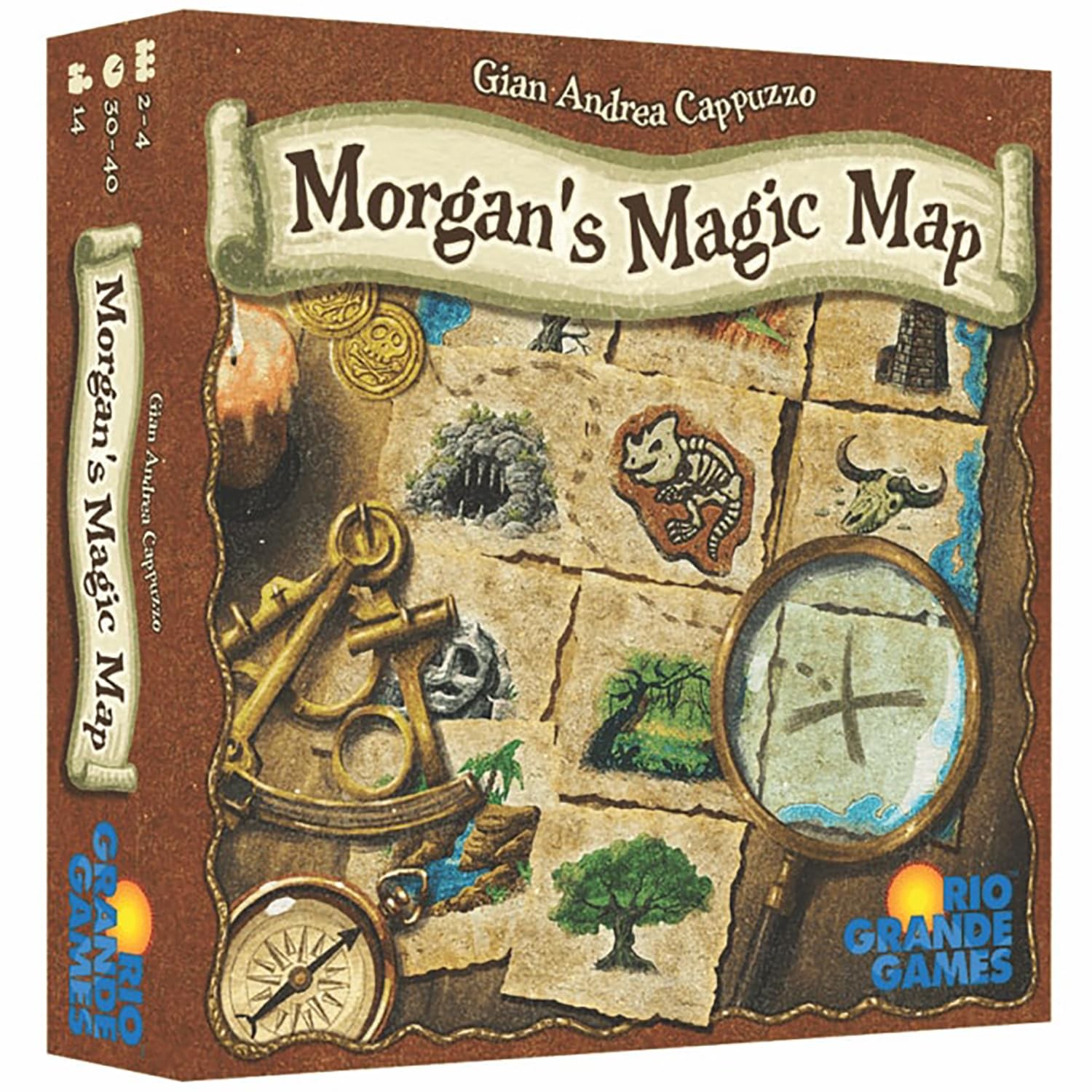 Rio Grande Games Morgan’s Magic Map Tile 9 inches x 9 x 2