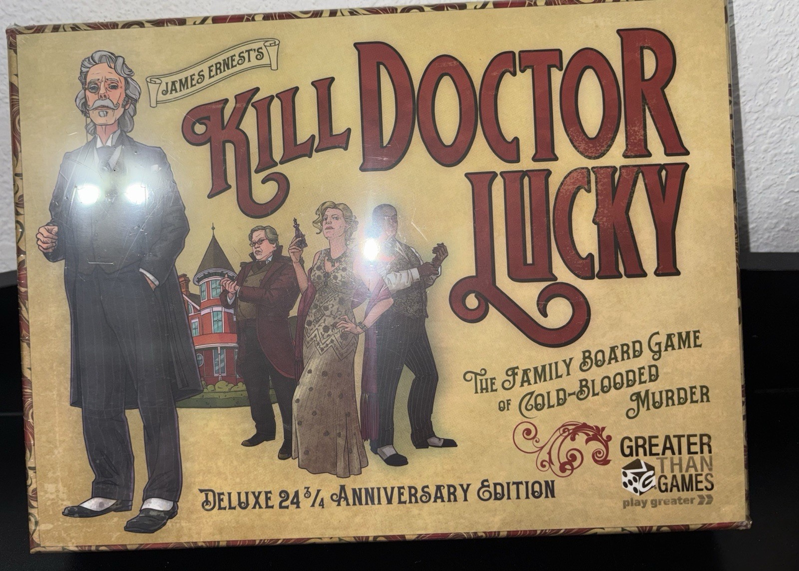 |Greater Than Games| Kill Doctor Lucky Deluxe New In packaged plastic