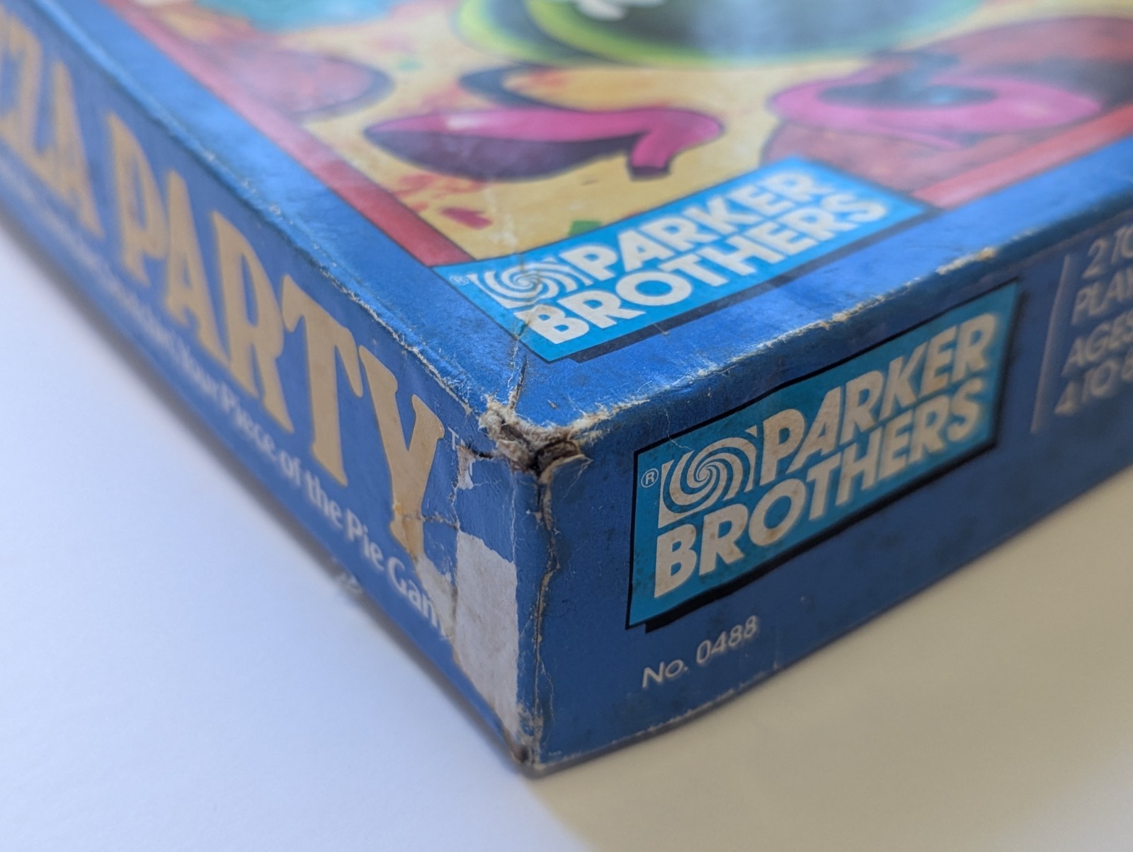 Pizza Party Board Game, Parker Brothers, Complete, 1987