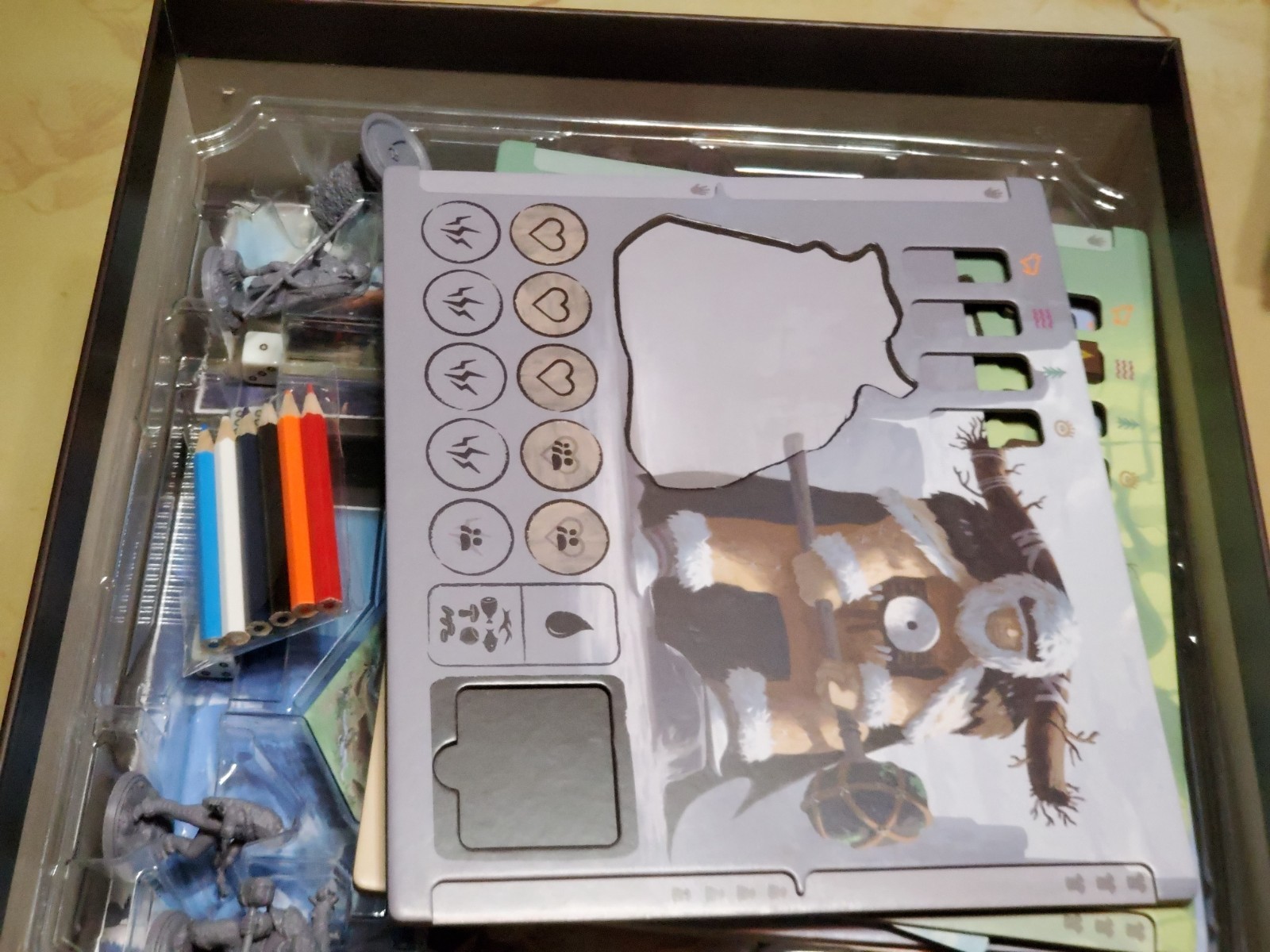 Stonesaga Board Game + Expansions + Mat + Art Book
