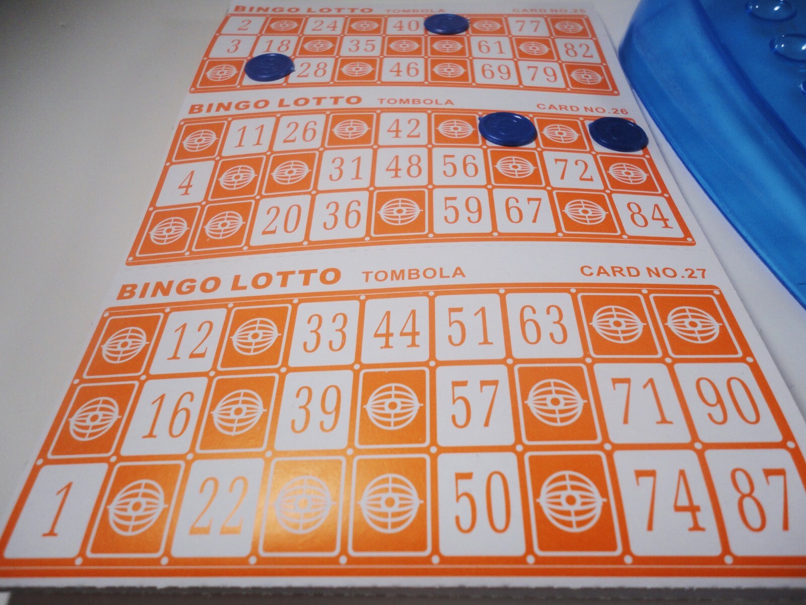 Large BINGO Lotto Family Tabletop Game Play Set Lottery Lucky Machine Board Toy