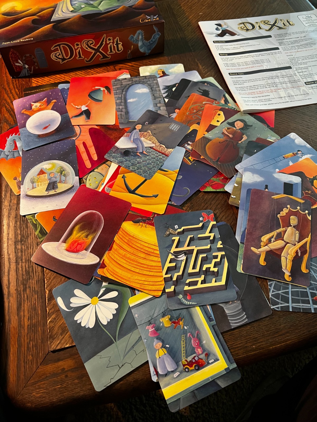 Dixit Board Game 2010 Game of the Year Made in Germany Creative Storytelling