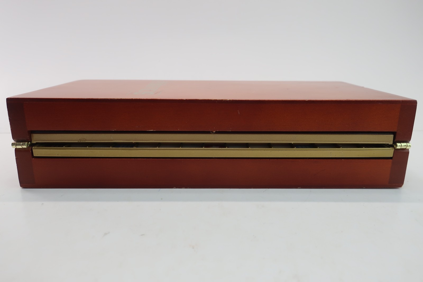 WS Game Company Scrabble Deluxe Travel Edition Wooden Folding Case No Pencil