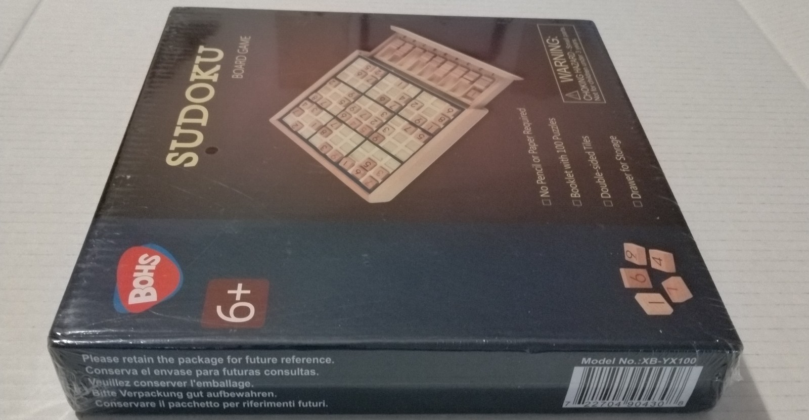 BOHS Sudoku Board Game. New/Sealed