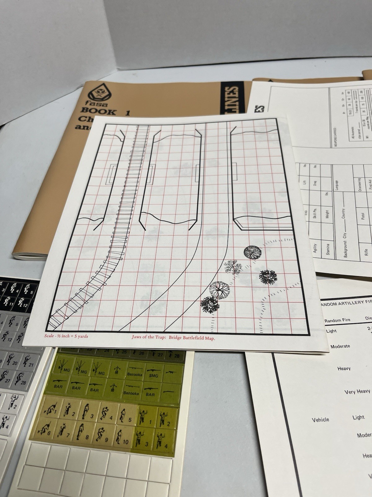 Behind Enemy Lines Board Game – World War 2 WW2 Role Playing Game RPG