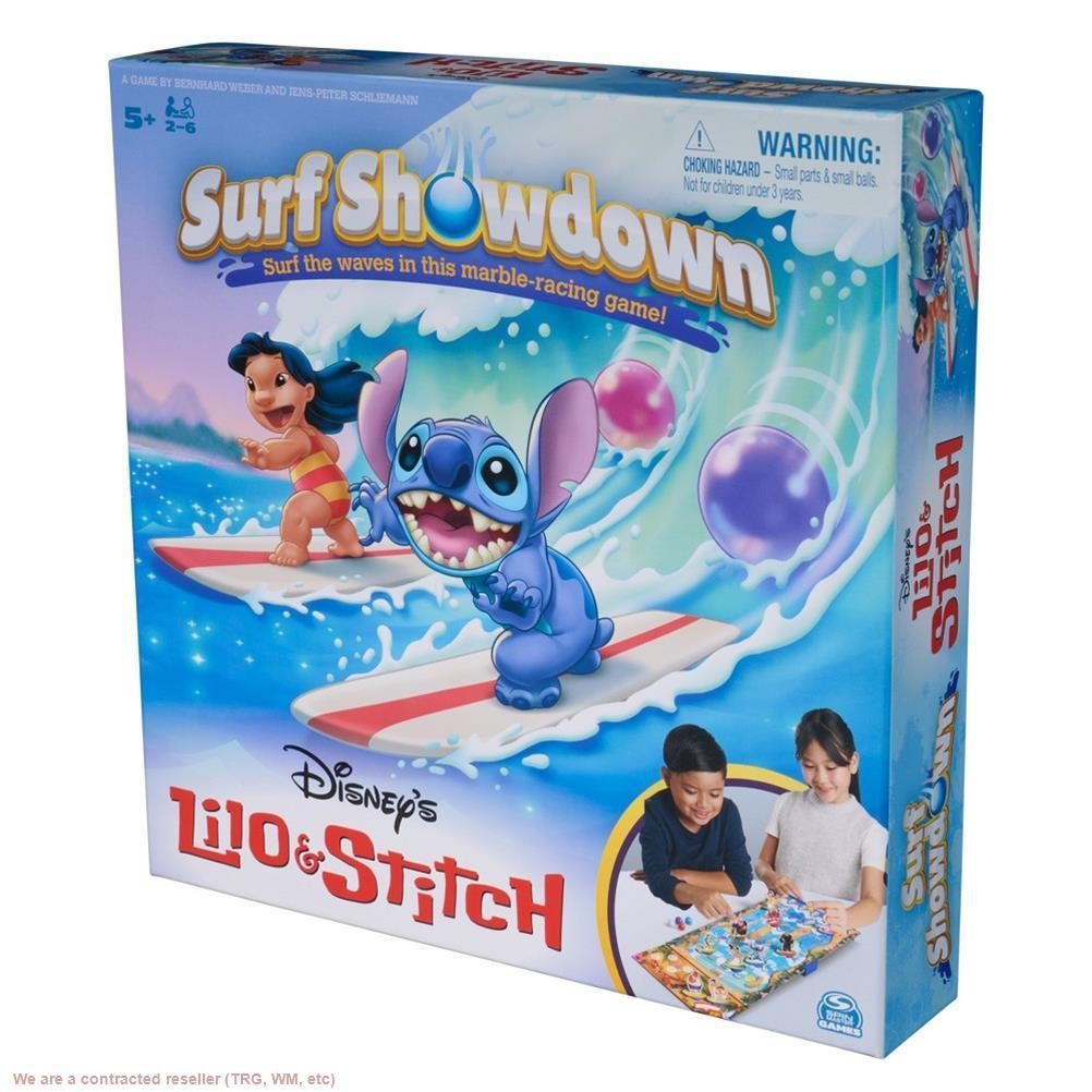 Spin Master Games Disney’s Lilo & Stitch Surf Showdown Marble Game