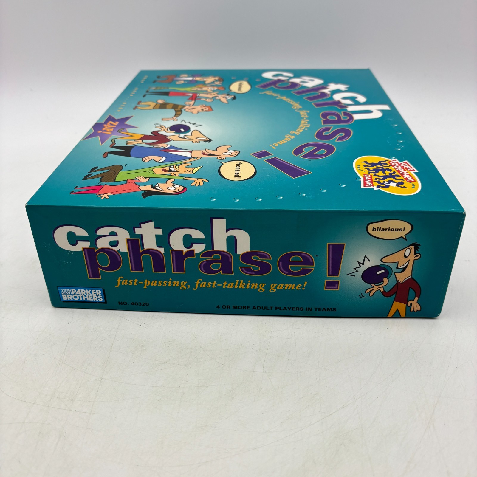 VINTAGE Catch Phrase Game COMPLETE WORKS Parker Brothers 1994 90s Words