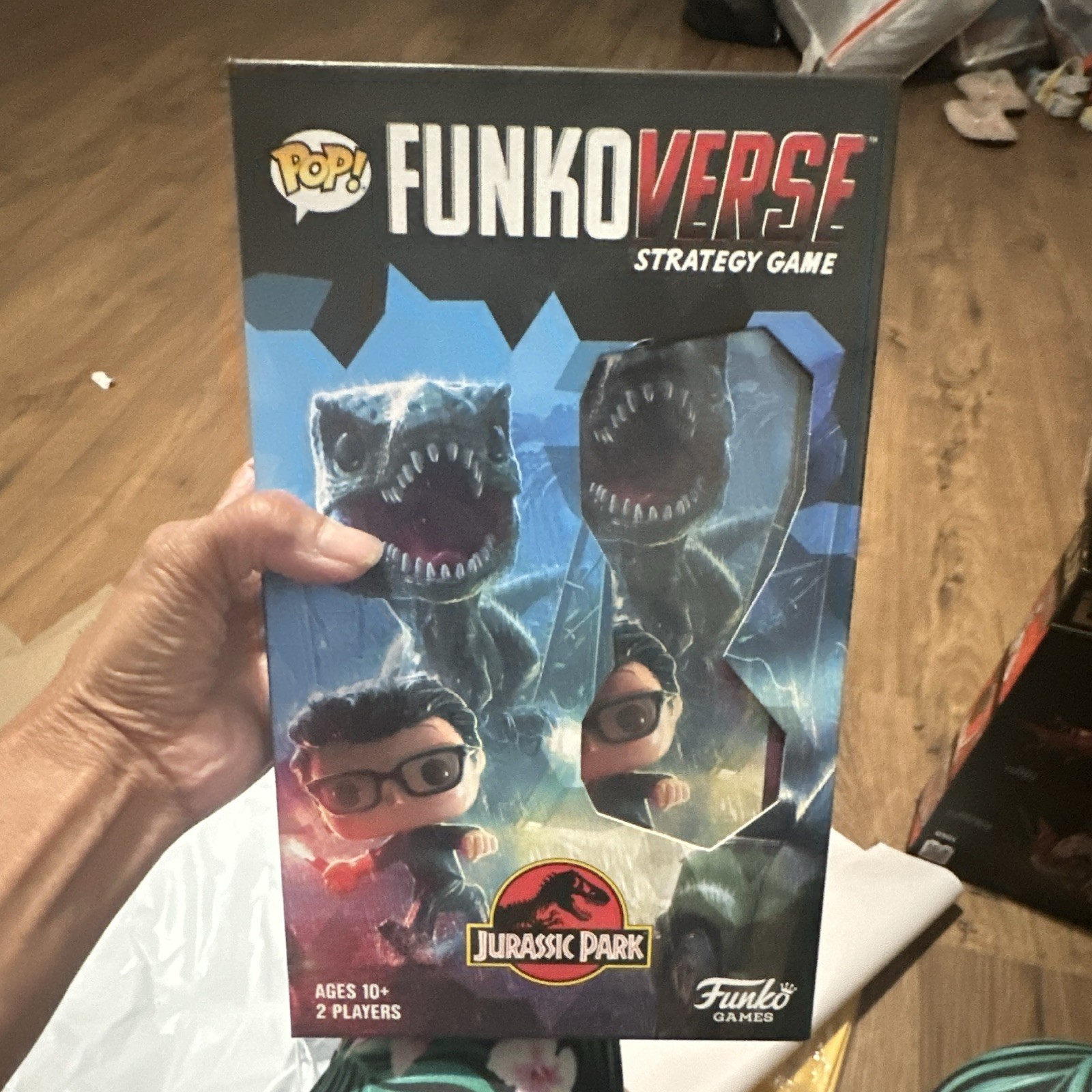 Funko Funkoverse Strategy Game Jurassic Park Exclusive Figures 2 Players 10+ 101