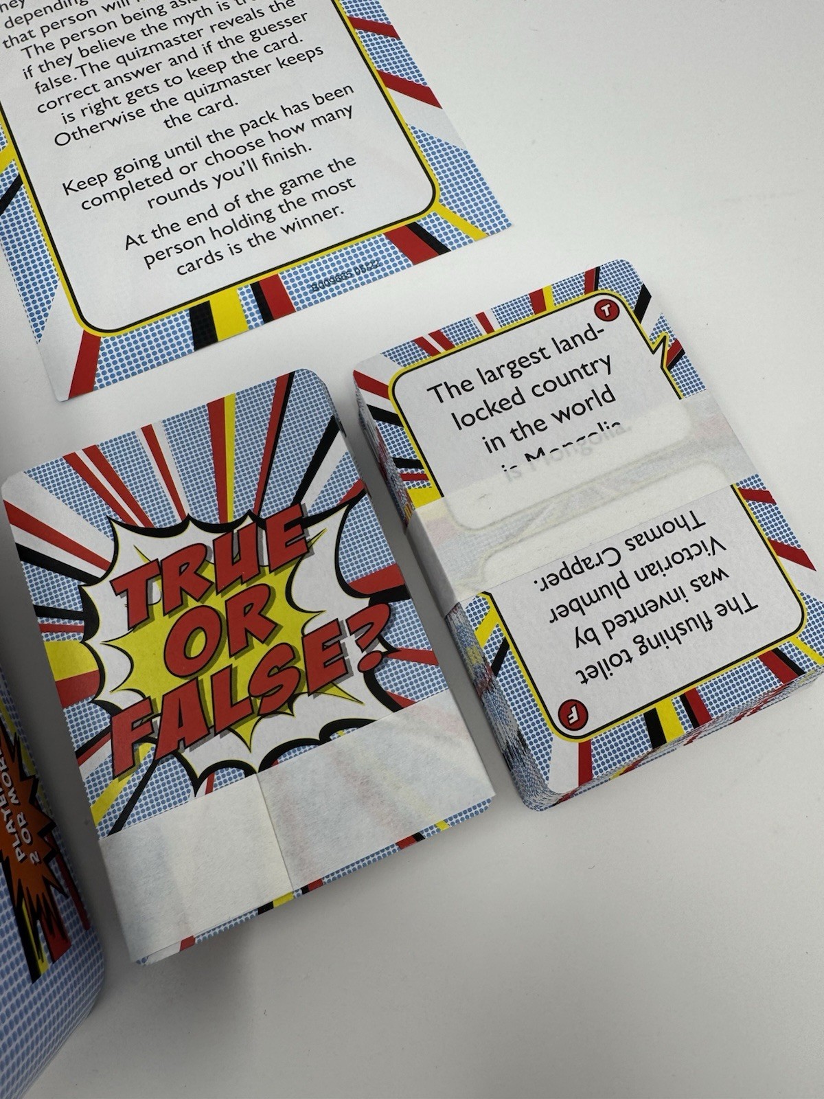 True Or False The Hilarious Trivia Game, Pre-owned, Played Once, Fun Family Game