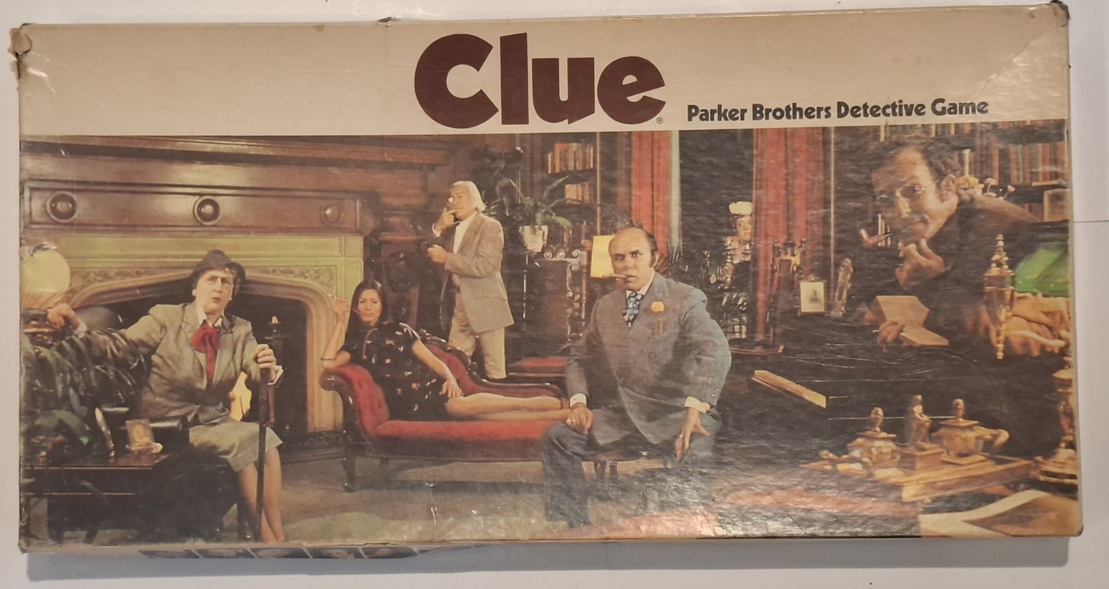 Vintage 1972 Clue Parker Brothers Detective Game – Family Board Game – Good