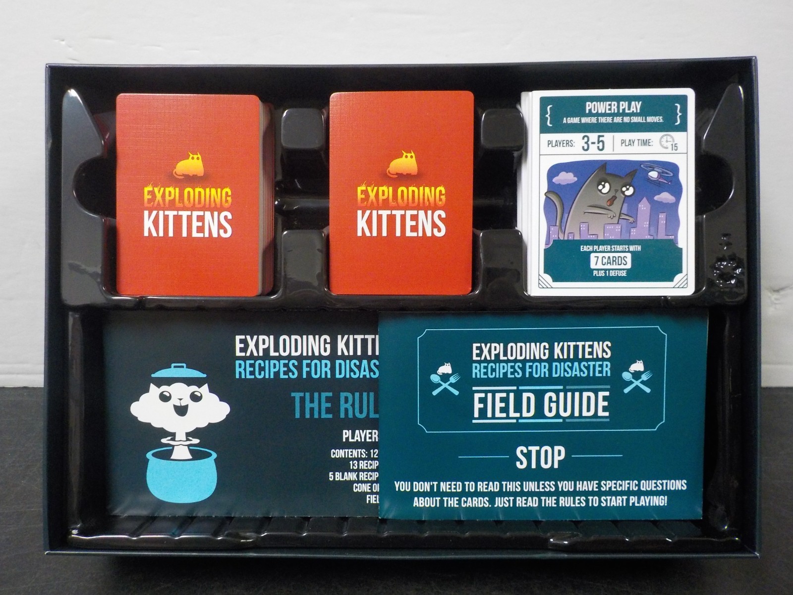 G1219 Exploding Kittens Recipes for Disaster Card Game Ultimate Collection