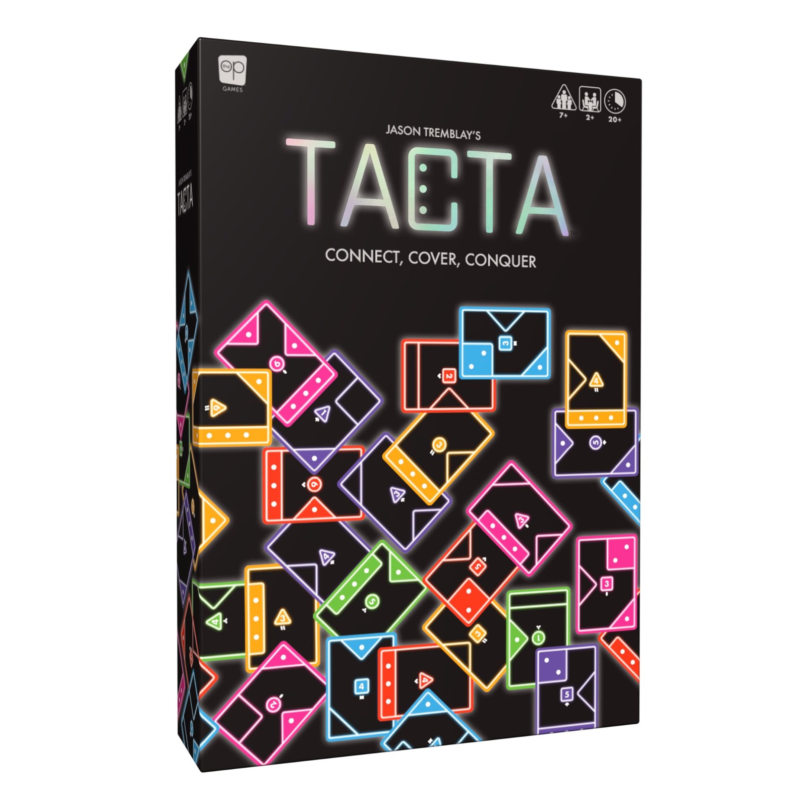 USAopoly Tacta Strategy Card Game – Abstract Tactical Play for Ages 7+