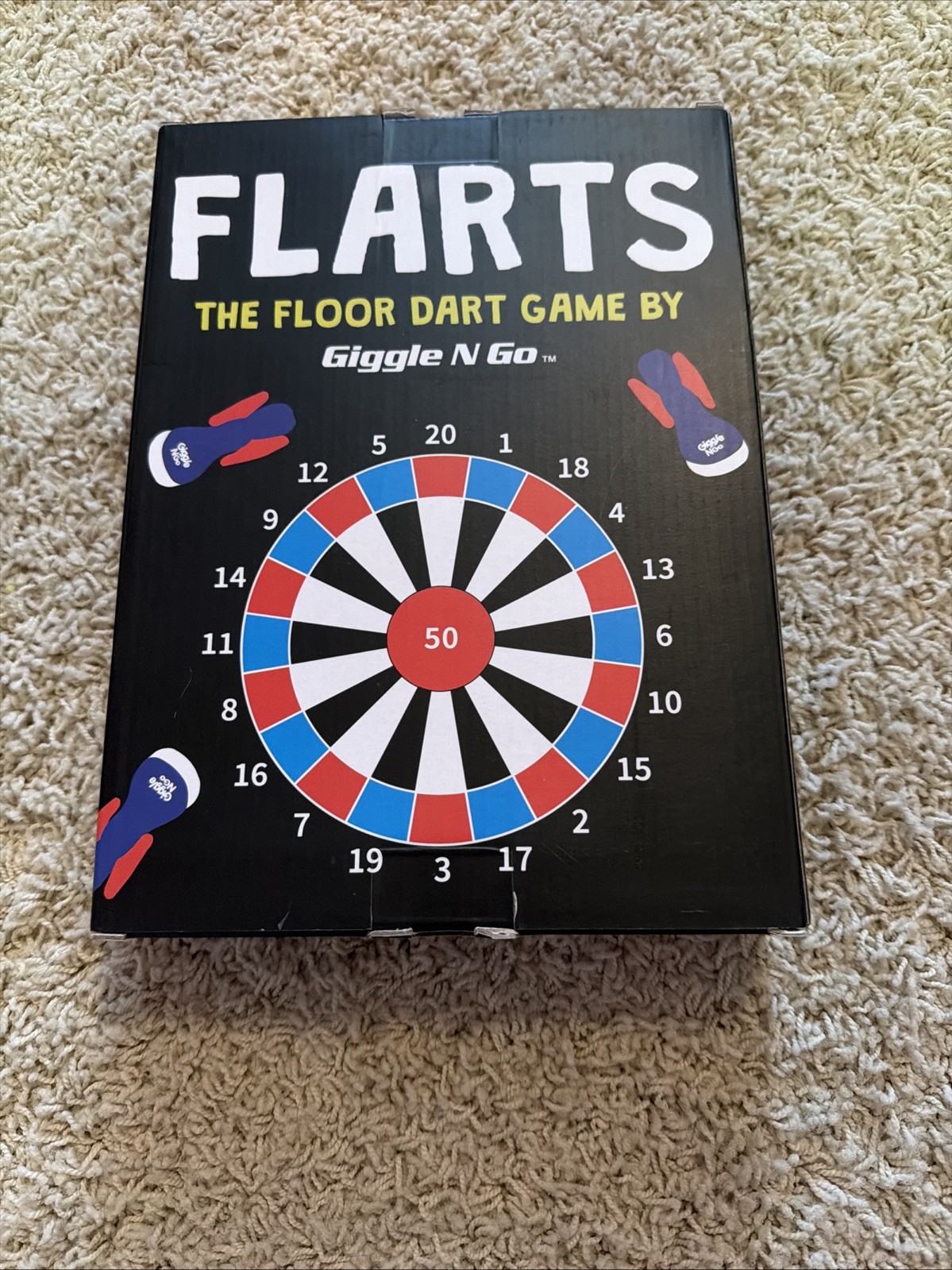Flarts The Floor Dart Game