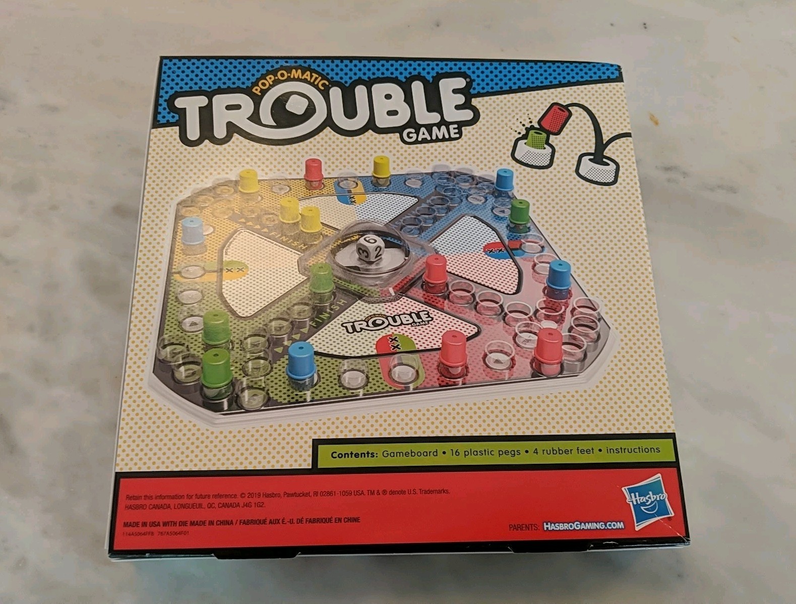 Hasbro Pop-O-Matic Trouble Game – A5064