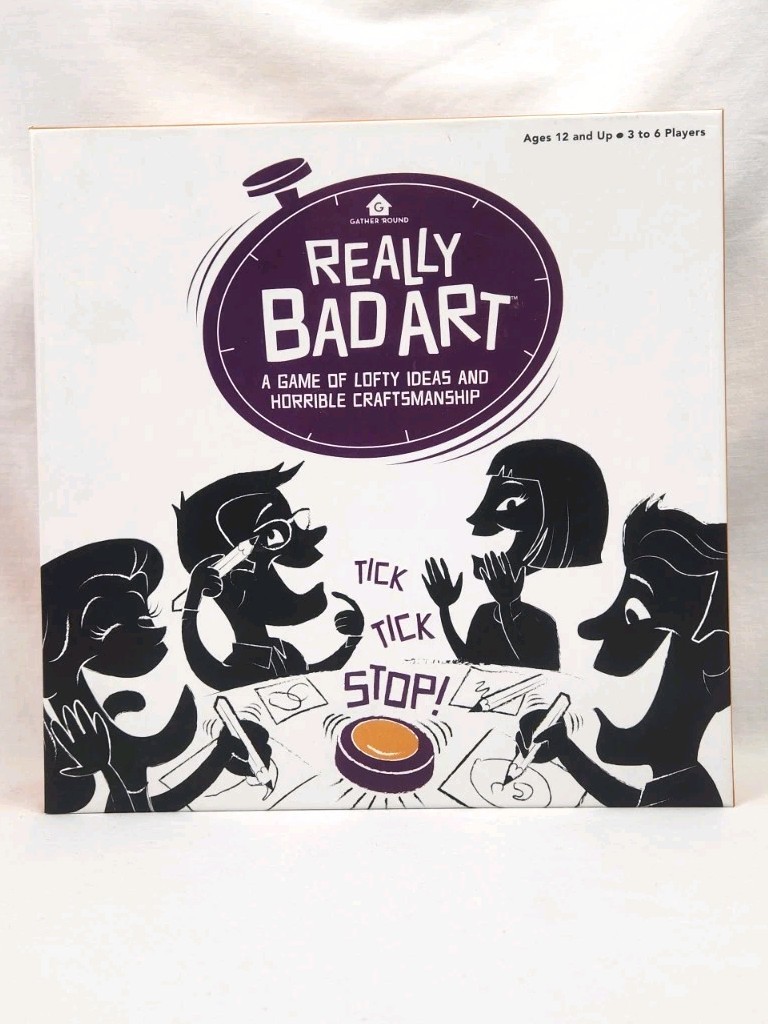 Really Bad Art A Board Game of Lofty Ideas and Horrible Craftsmanship Complete
