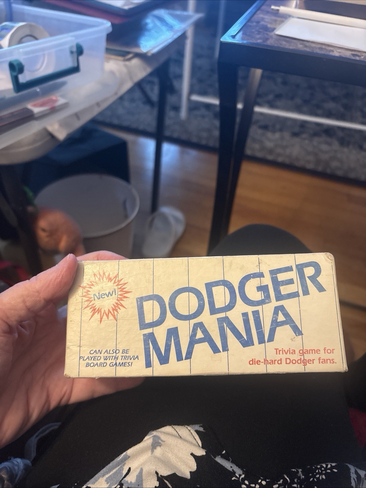1985 Los Angeles Dodger Mania Trivia Game Die-Hard Fan Edition Trivial Pursuit