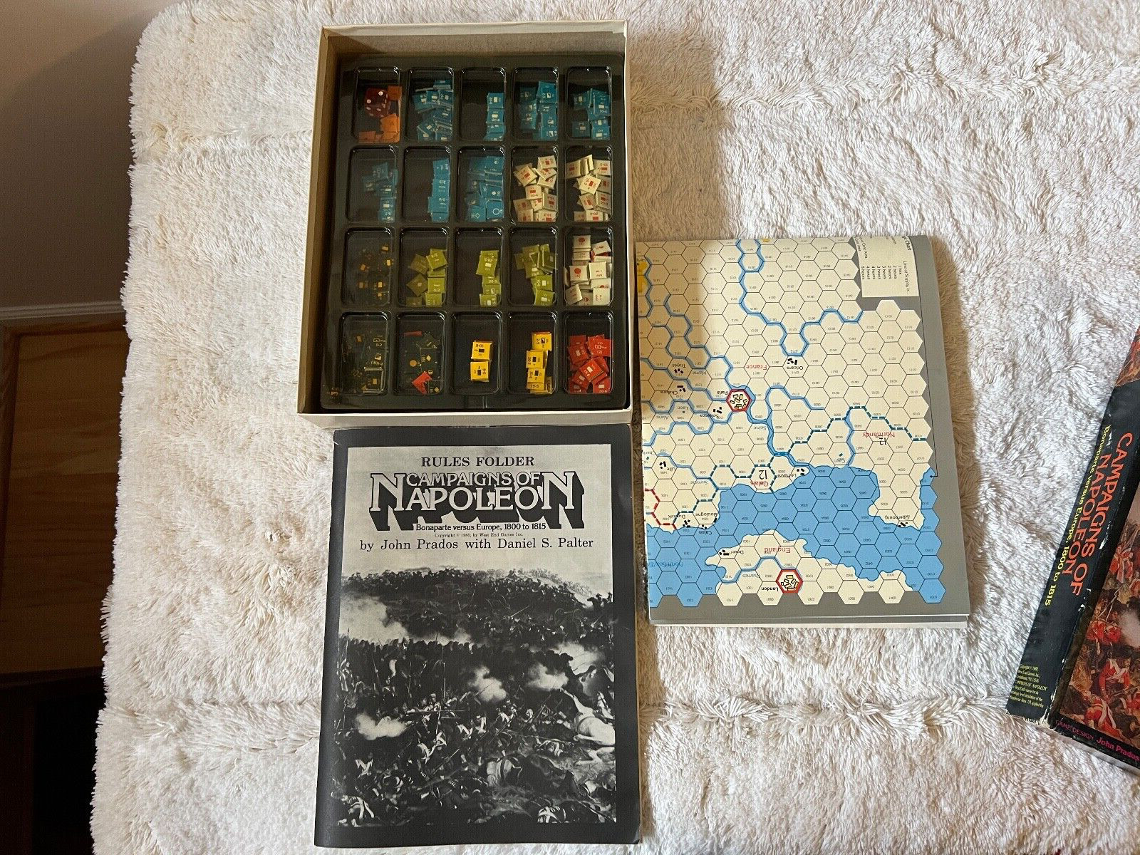CAMPAIGNES OF NAPOLEON WEST END GAMES RPG GAME 100% COMPLETE