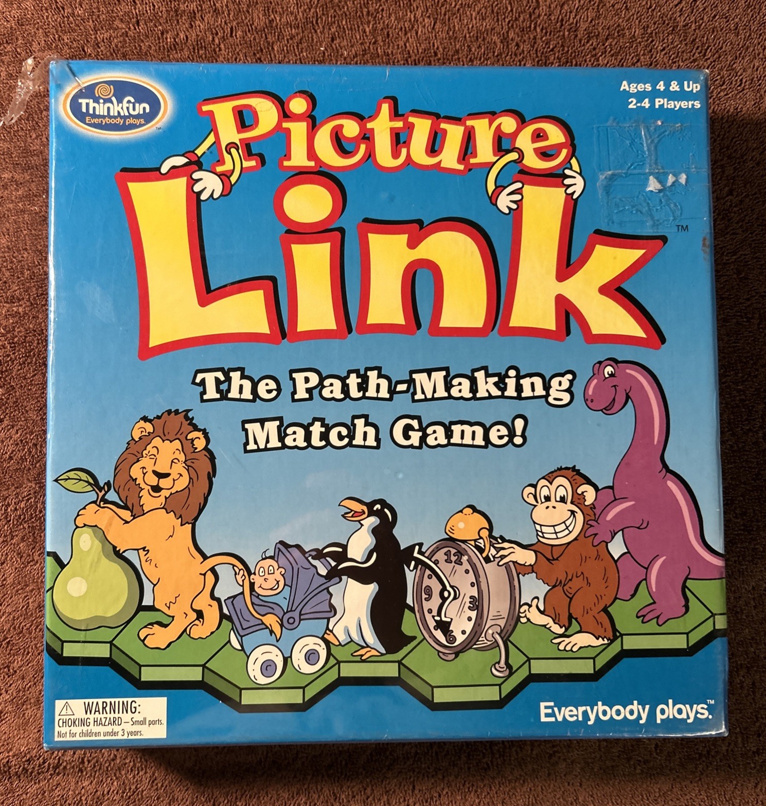 2002 Picture Link The Path-Making Match Game Ages Binary Arts VTG RHTF
