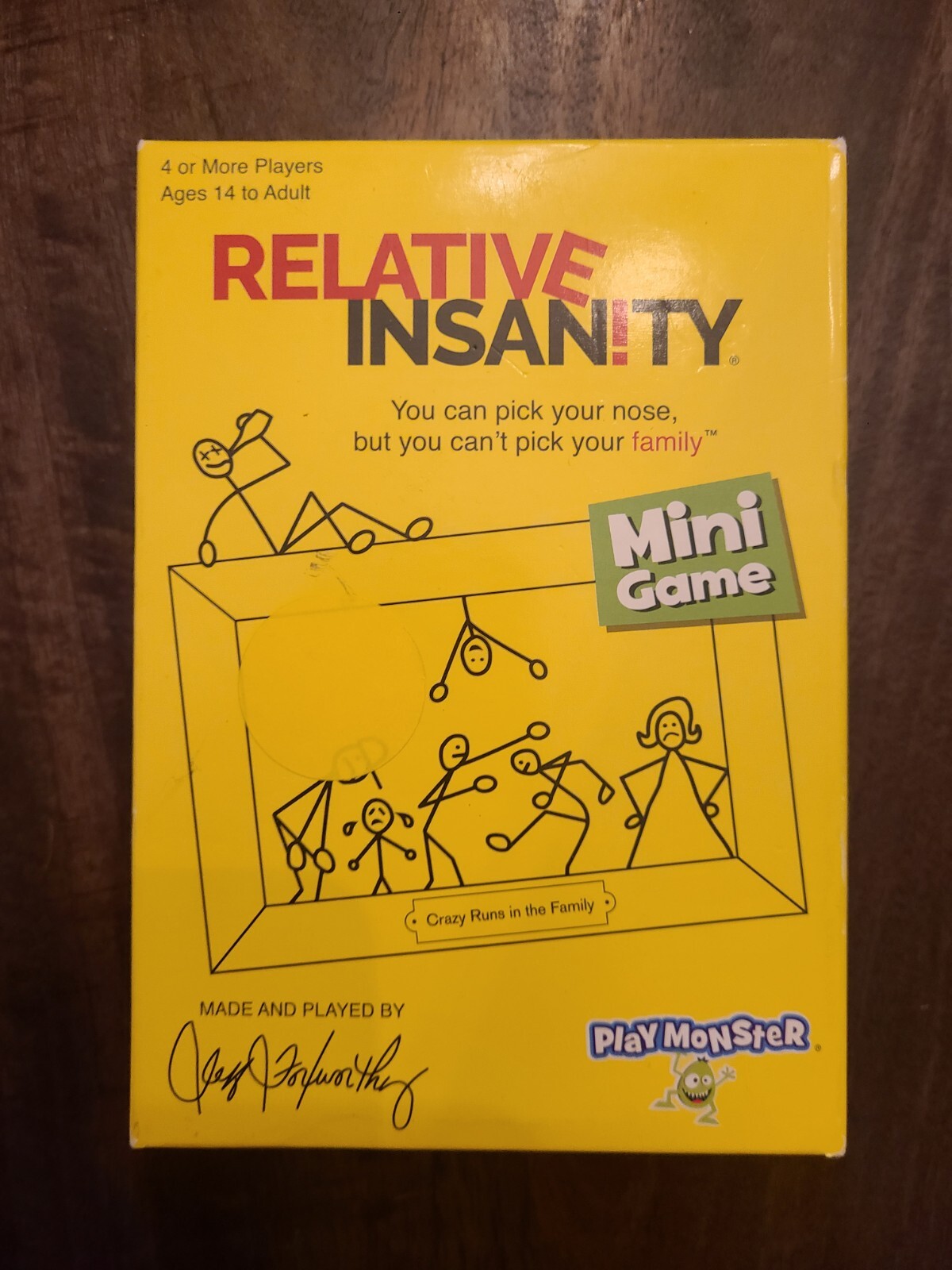 New Relative Insanity Game