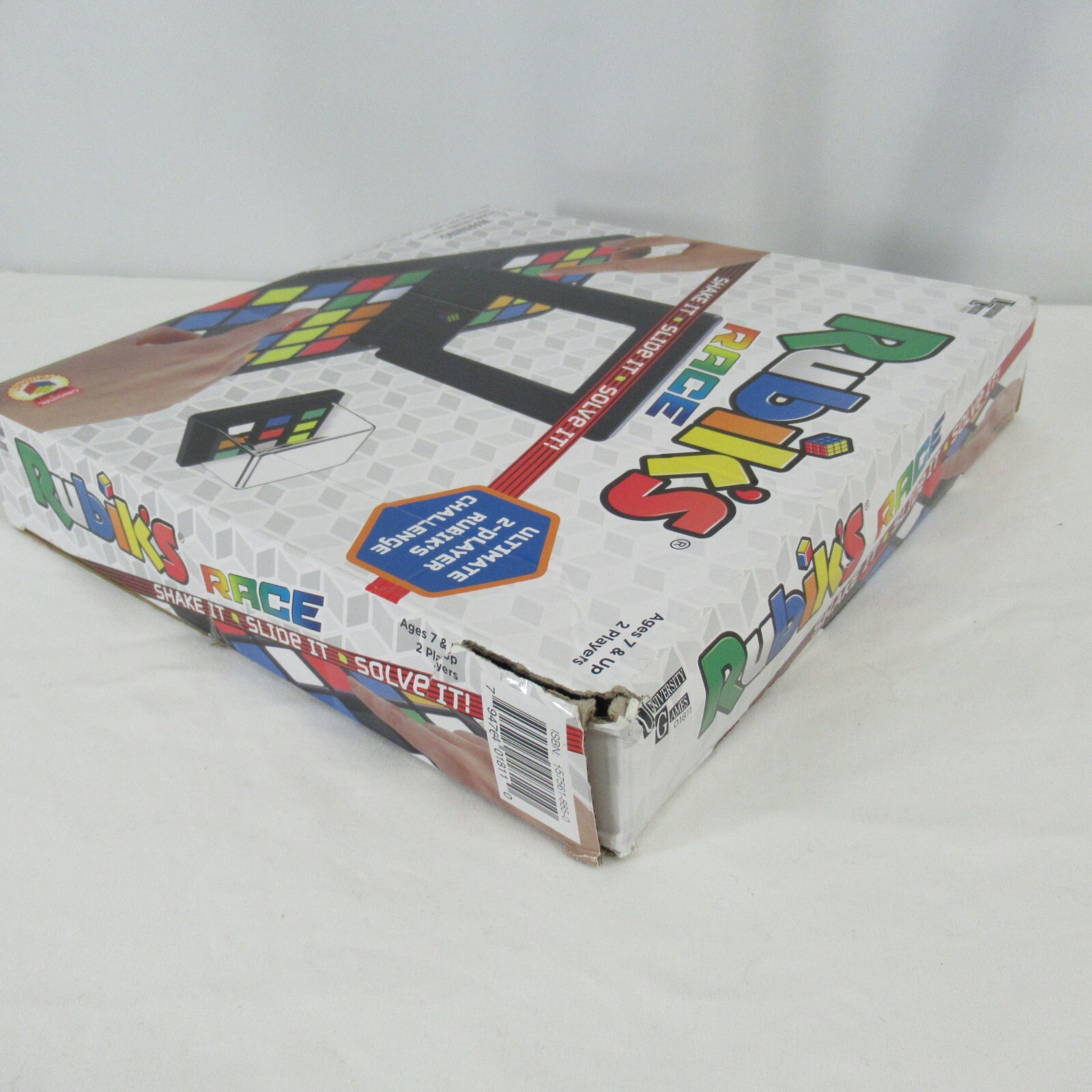 Rubiks Race Game Fast Paced Square Shifting Age 7 Plus Rubiks Cube COMPLETE