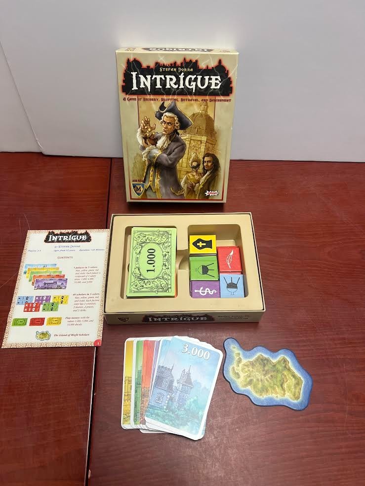 Intrigue Board Game Mayfair English edition (2005)