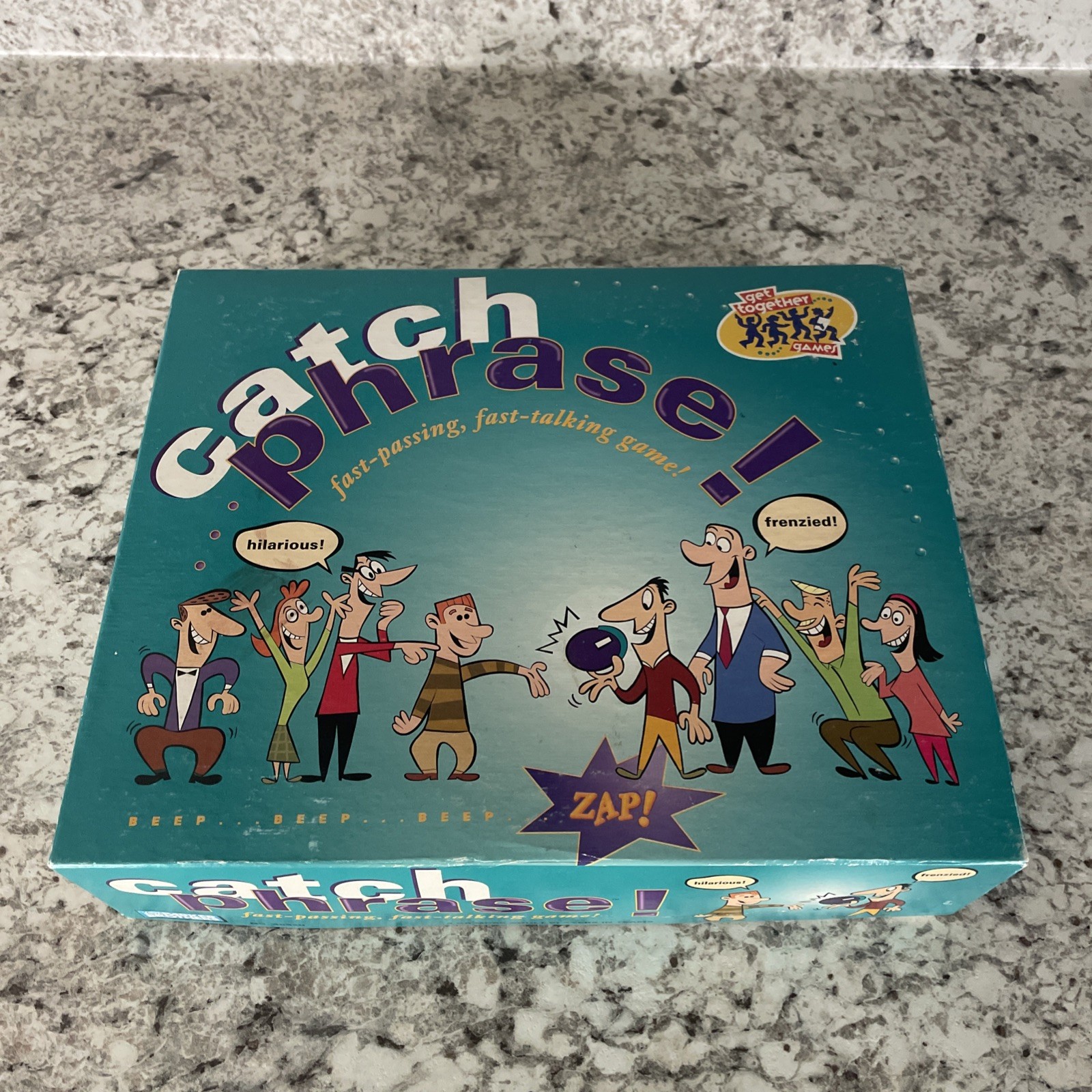 Original Catch Phrase Board Game Vintage 1994 Parker Brothers Works Complete