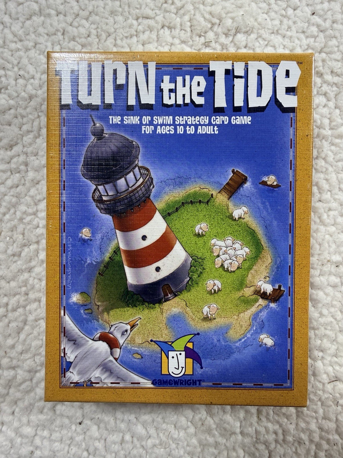 Turn the Tide Sink or Swim Strategy Card Game Gamewright Brand New Sealed