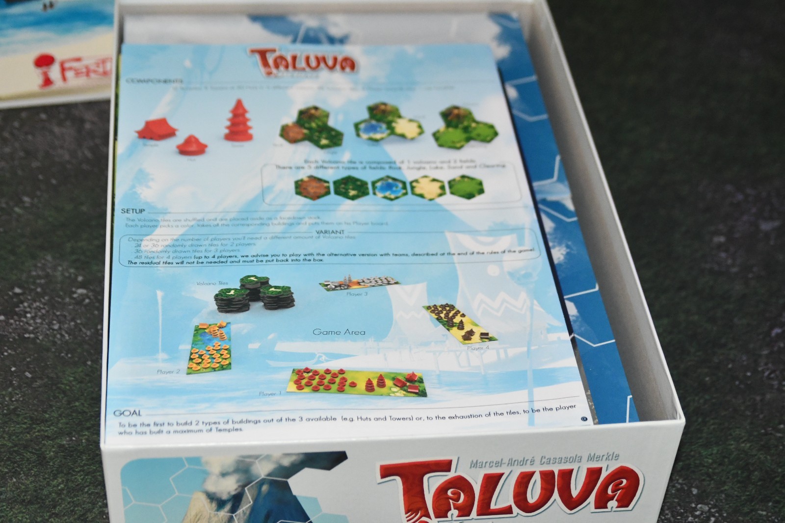 Taluva Deluxe Ferti Games VG+ (Rare/OOP)