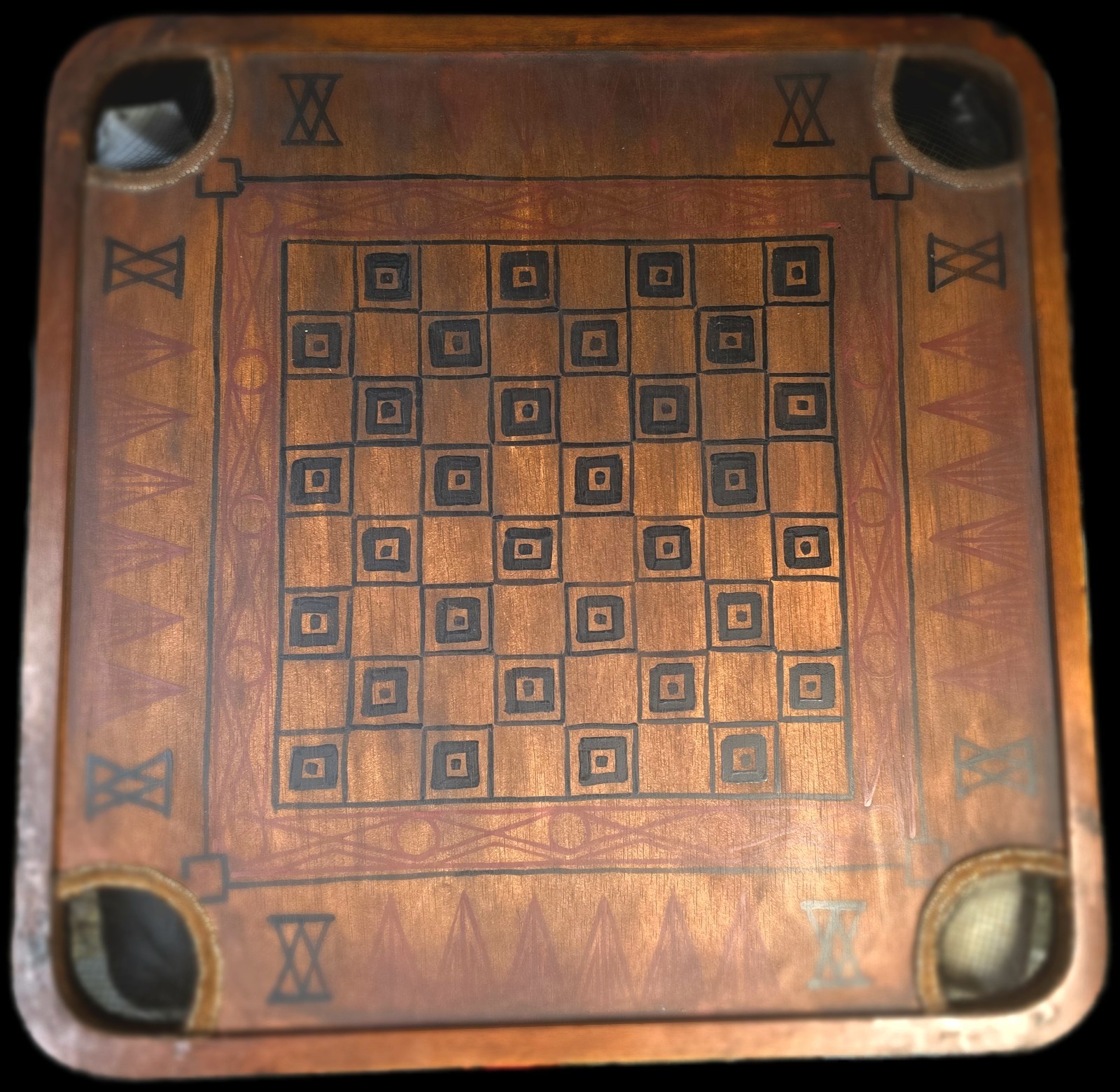 GuildMaster Carrom Game Board Large Wooden Decor Bar Barn – Brand New