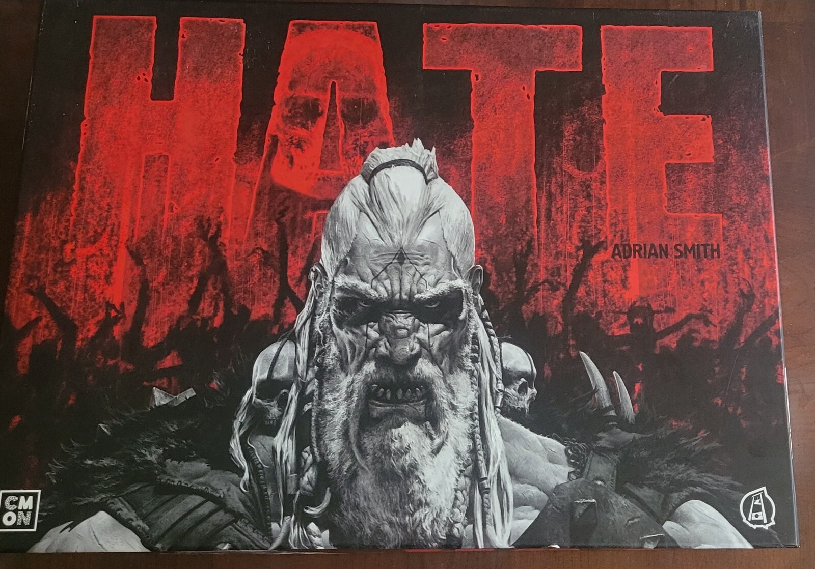 Cool Mini or Not Hate Kickstarter Board Game- Open Box