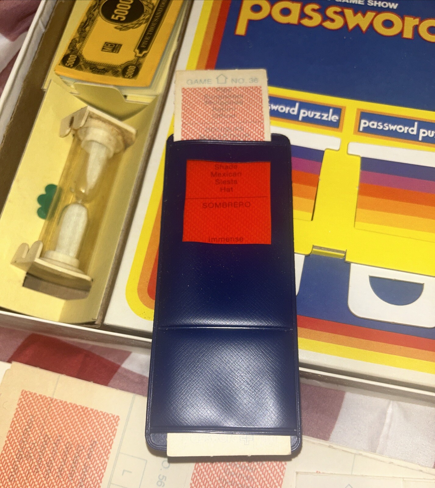 RARE Vintage 1978 Password Plus NEW 1st EDITION 100% COMPLETE UNPUNCHED