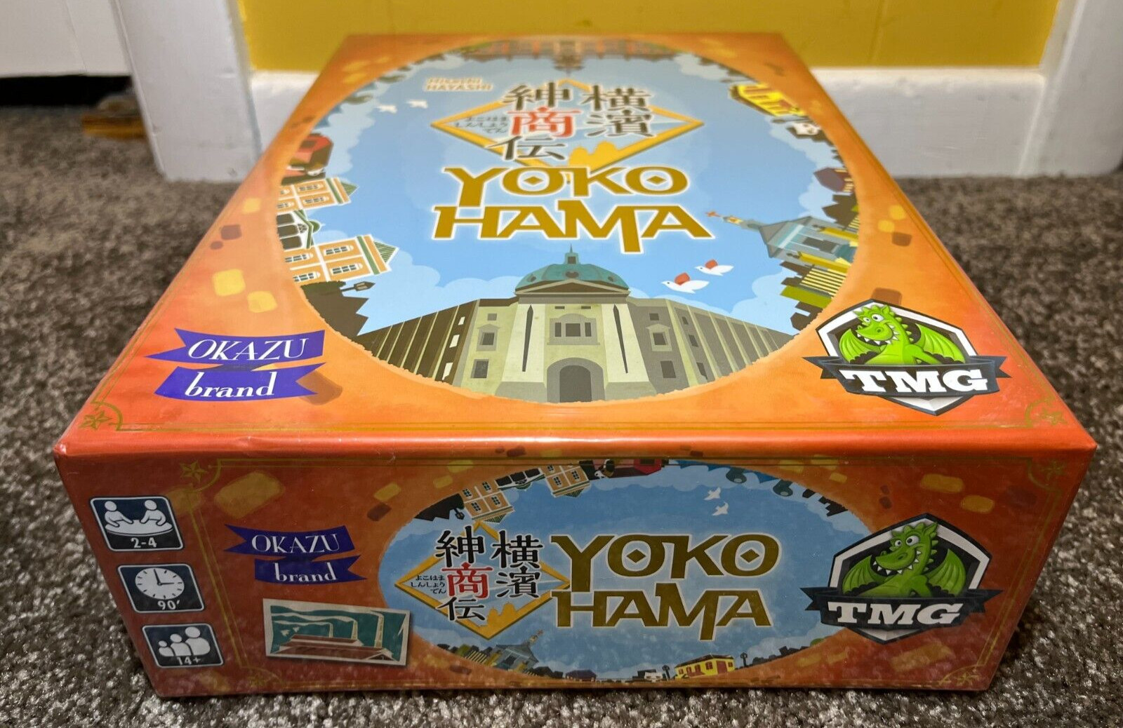 Yokohama Deluxe Edition Board Game TMG Kickstarter Ed. *NEW* *SEALED* RARE! NIS
