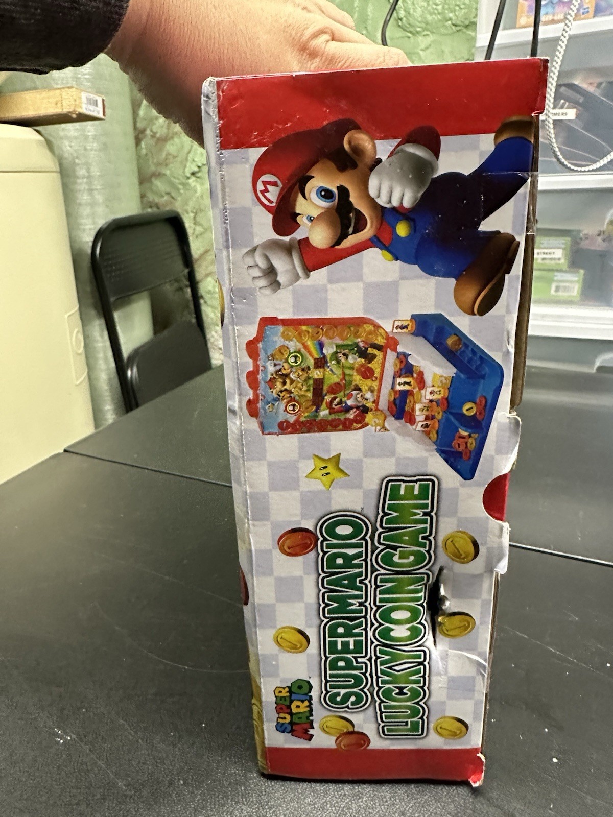 Epoch Everlasting Play Super Mario Lucky Coin Arcade Tabletop Strategy Game S…