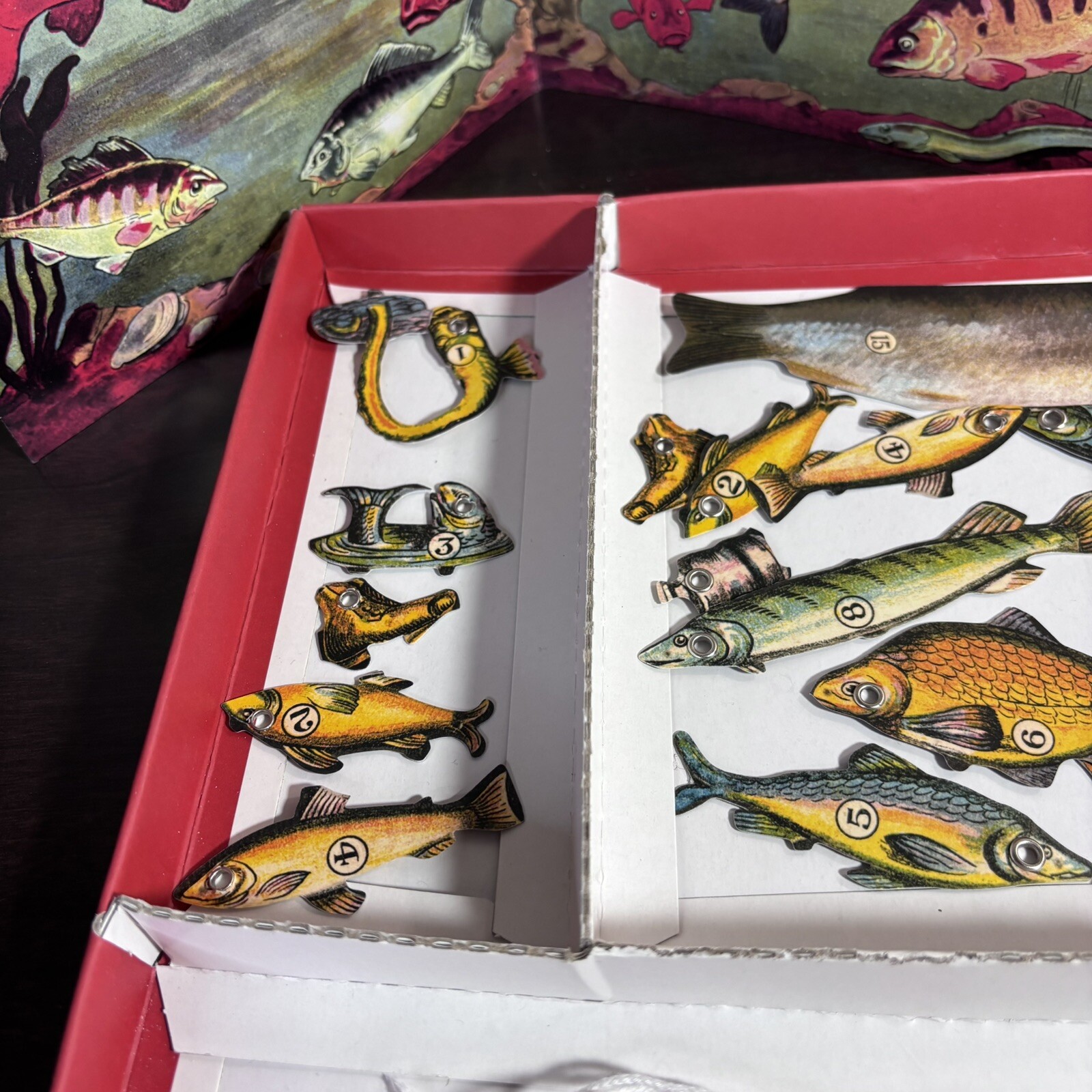 House Of Marbles The Popular Game of Magnetic Fishing Complete Retro Range