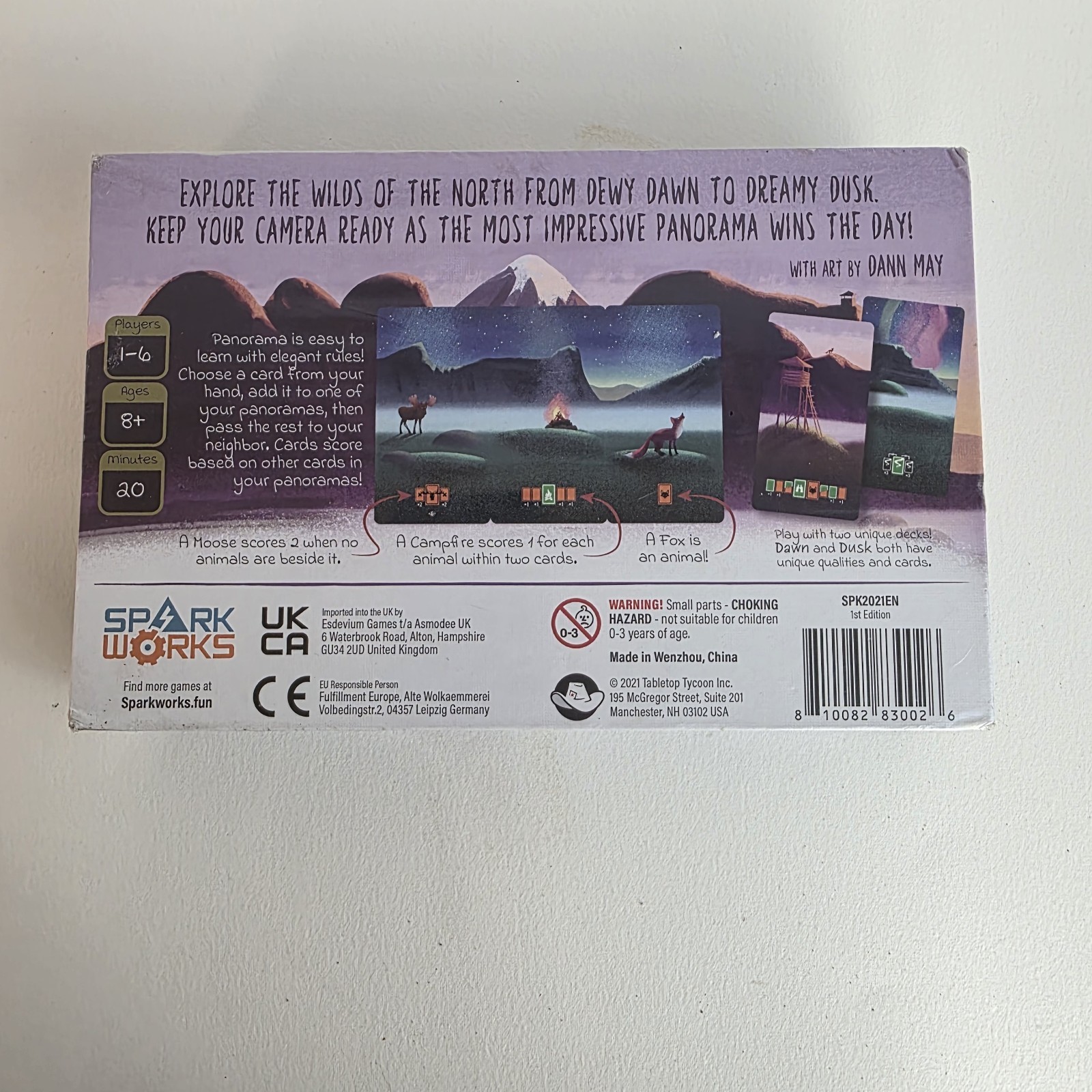 Panorama Game 2021 Alex Winter New In Sealed Box