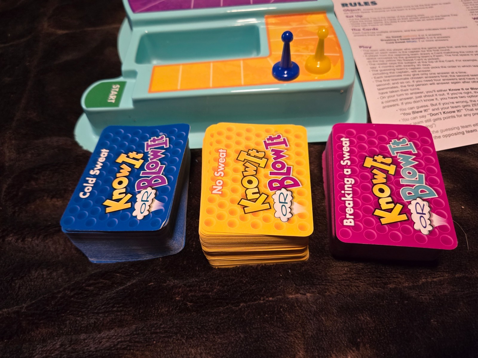 Know It or Blow It Game-Patch Products 2013 Party Game-100% COMPLETE