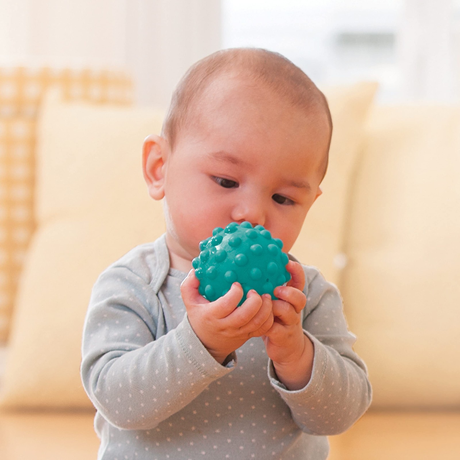 Sensory Ball Set 10 Piece Textured Multi Infantino 6+ Months