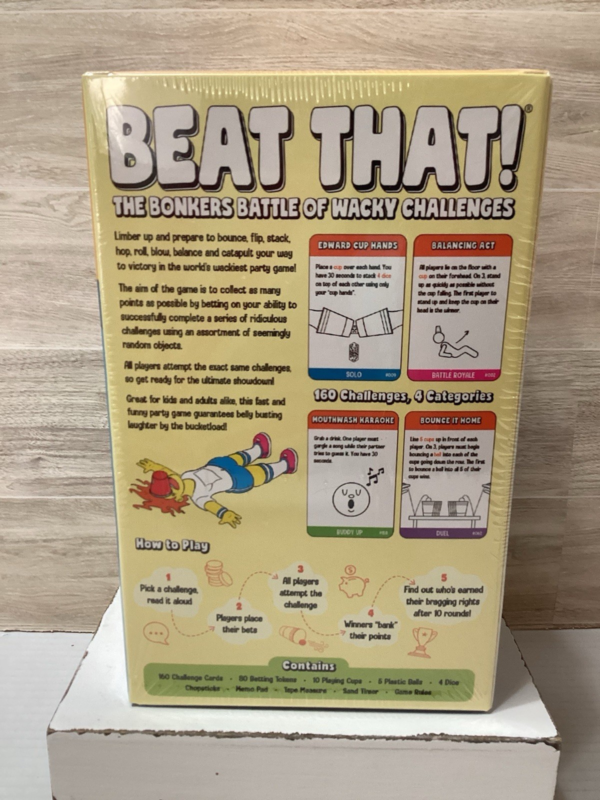Beat That! Game and Household Objects Expansion Combo Pack Family Party Game New