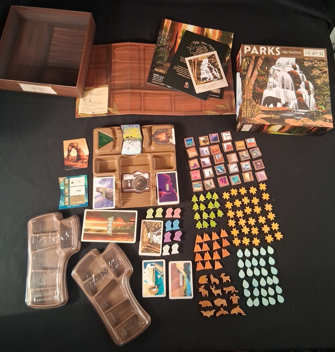 Parks Board Game by Keymaster & Henry Audubon National Parks