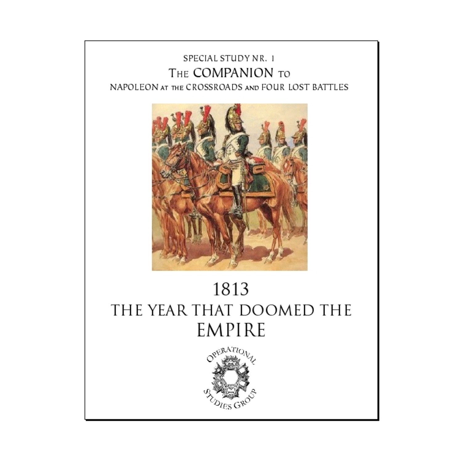 OSG Wargame Special Study #1 – The Companion to Napoleon at the Crossroad VG+