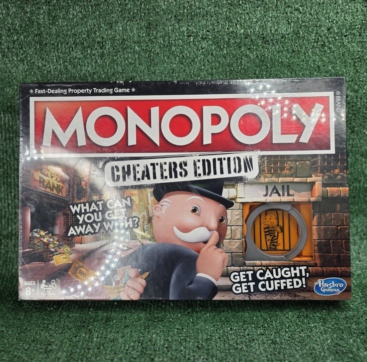 Monopoly Cheaters Edition Property Trading Board Game Factory Sealed Hasboro New