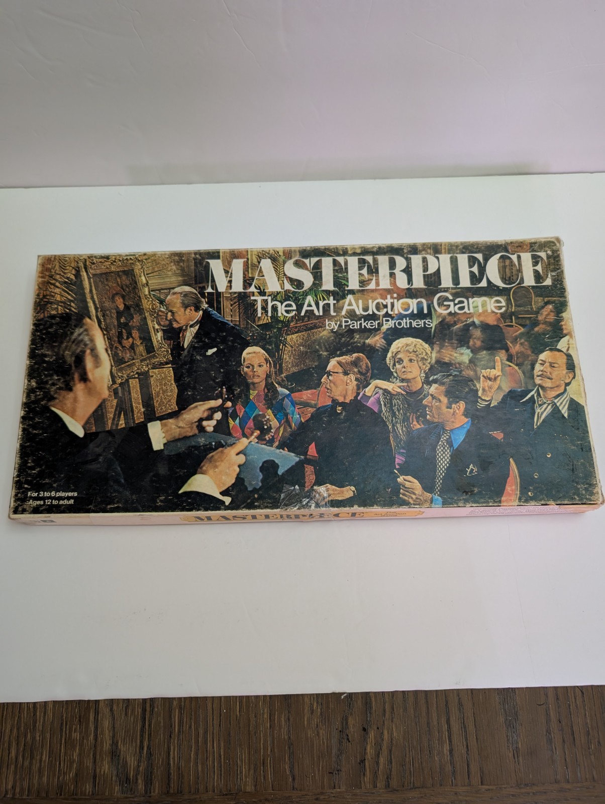 Parker Brothers Masterpiece: The Classic Art Auction Board Game 1996 COMPLETE