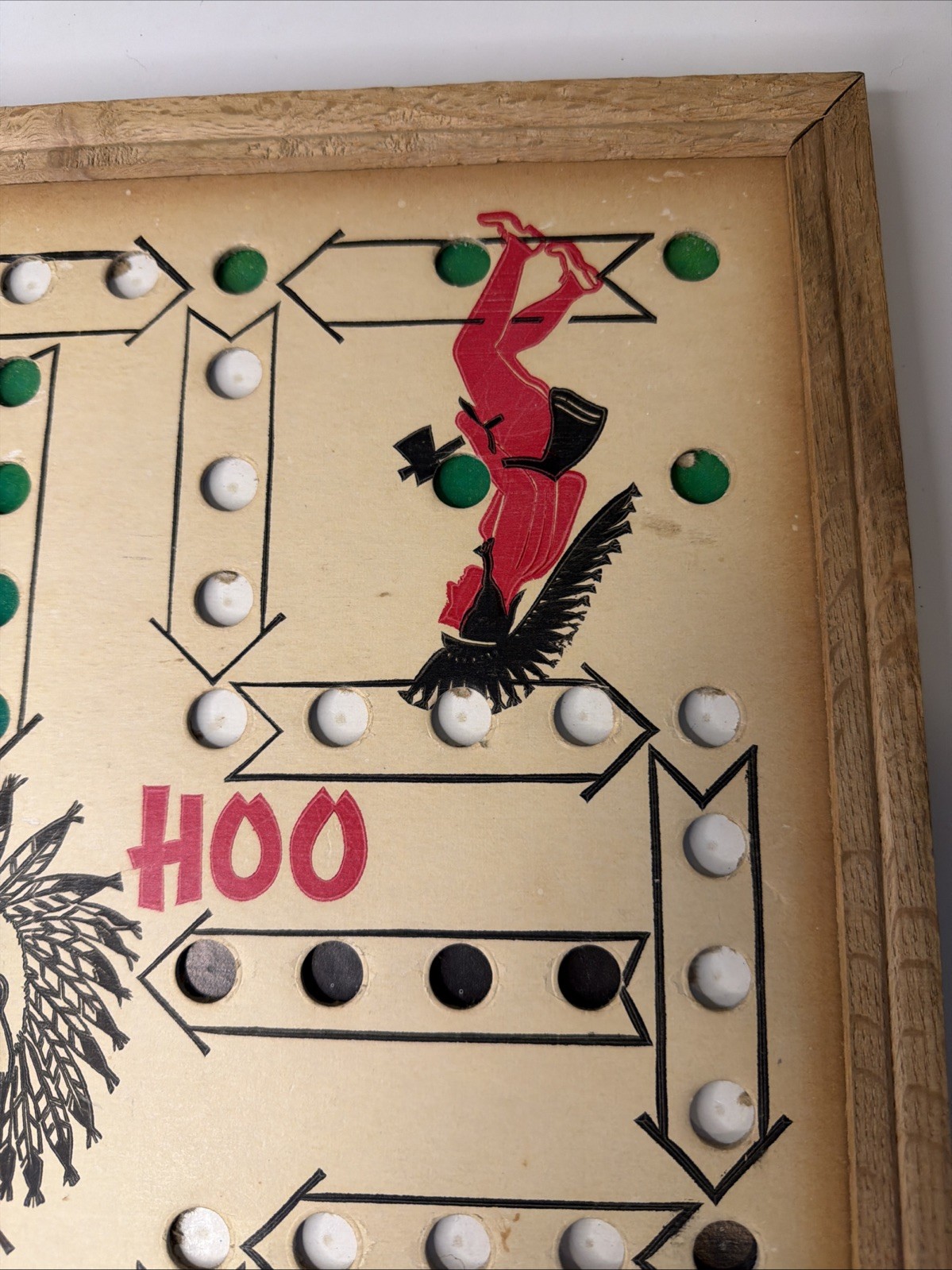Vtg Wahoo Board Game Board By Creative Design Inc Henderson Texas Great Shape
