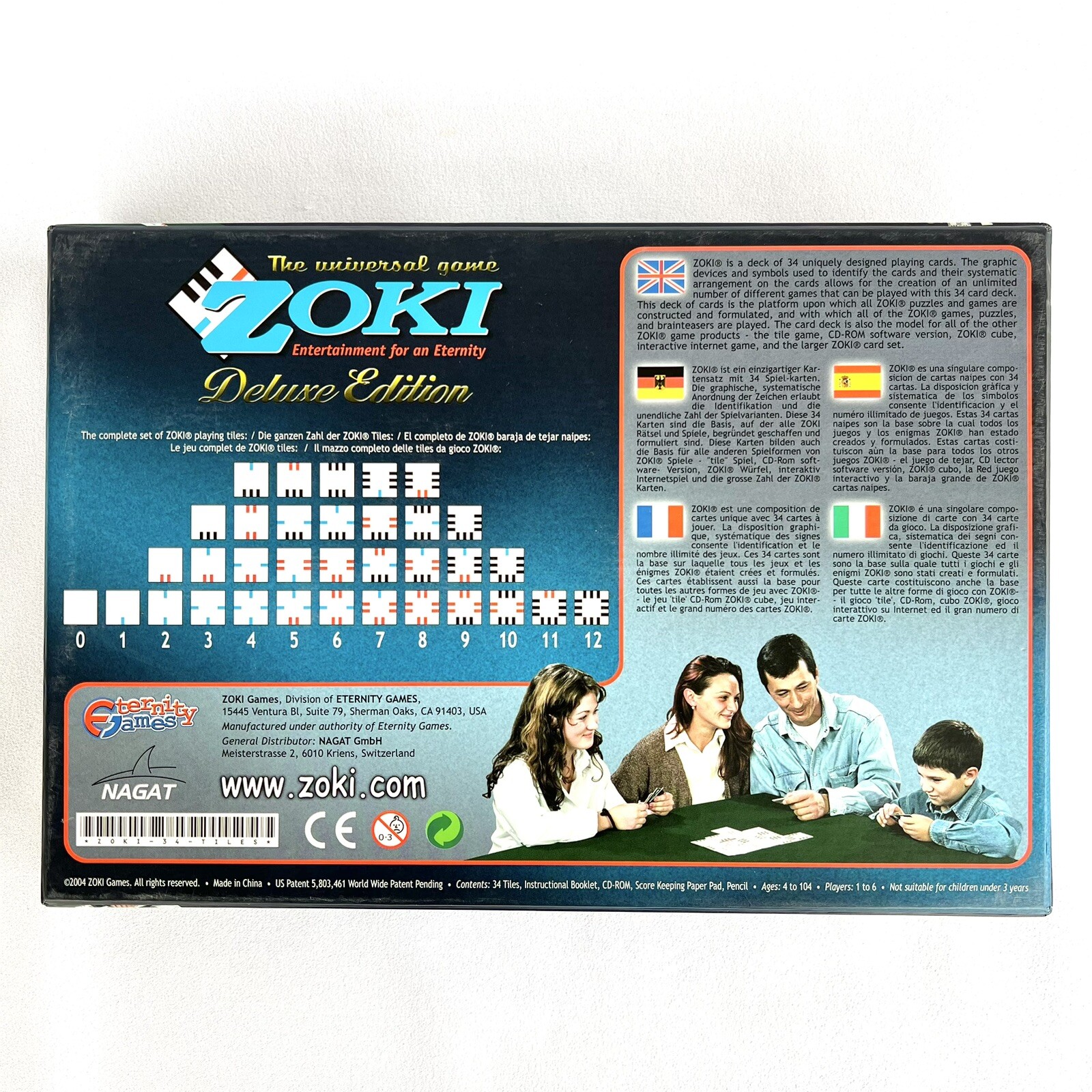 ZOKI Tile Matching Game Universal Deluxe Edition Entertainment Eternity CD ROM
