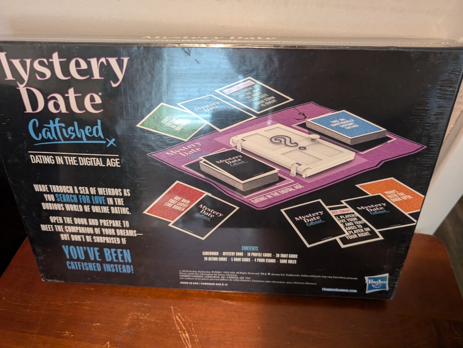 Hasbro Board Game Mystery Date Catfished Dating Adults Parody Classic NEW