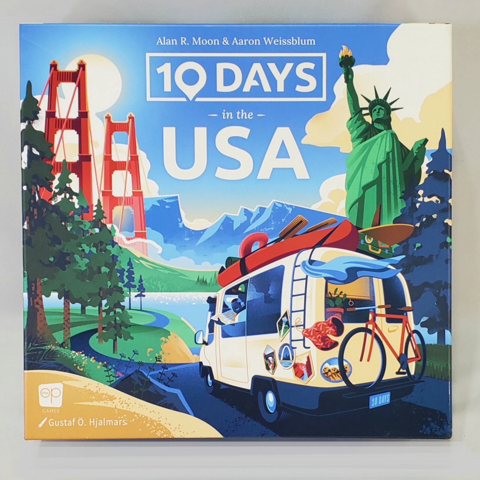 10 Days in The USA – Family Geography Travel Board Game